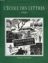 École des Lettres (L'), collèges